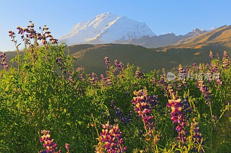 hus球山——安第斯山脉的Cordillera - Huaraz, Ancash，秘鲁